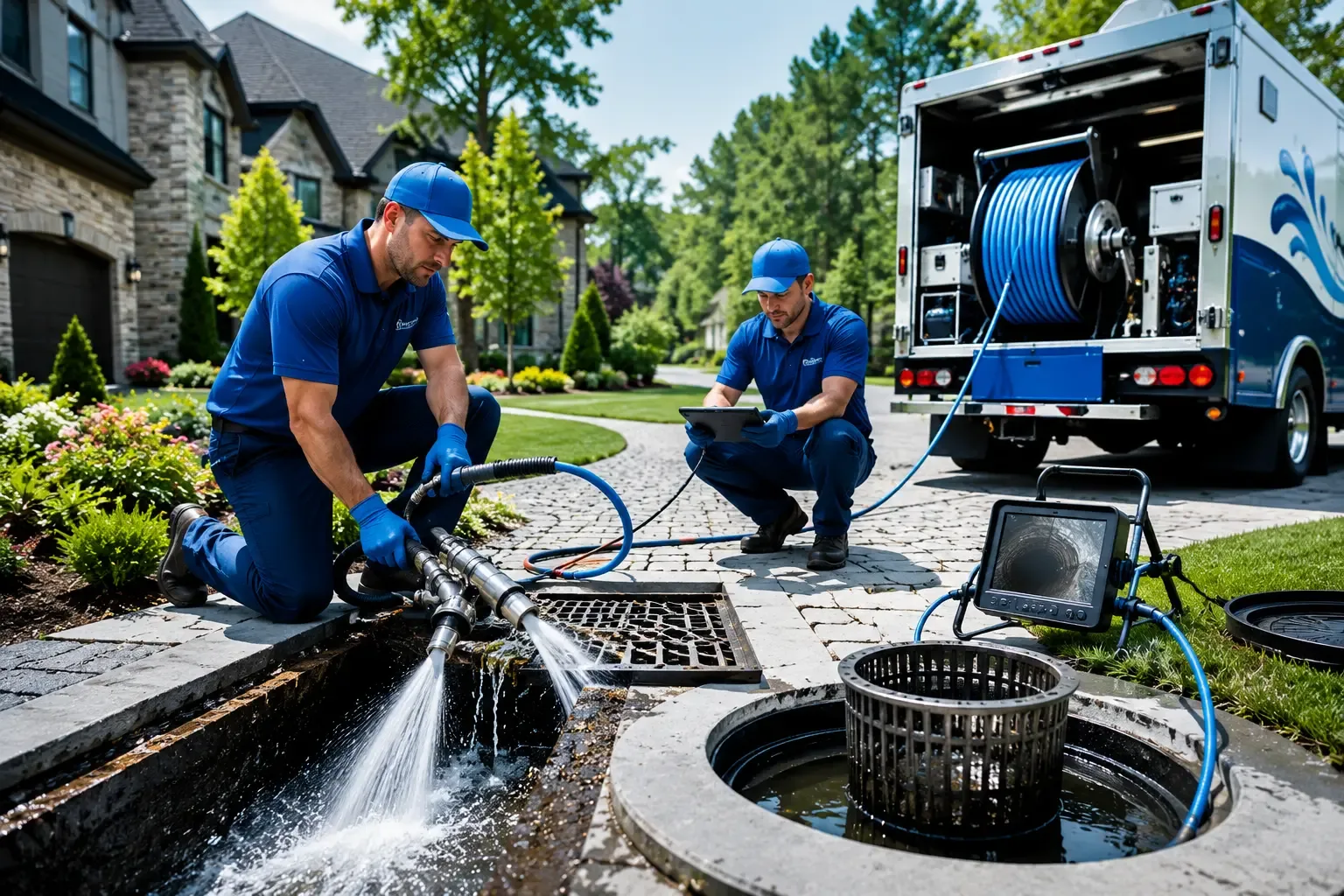 Local outdoor drain cleaning professionals in Gladstone, NM