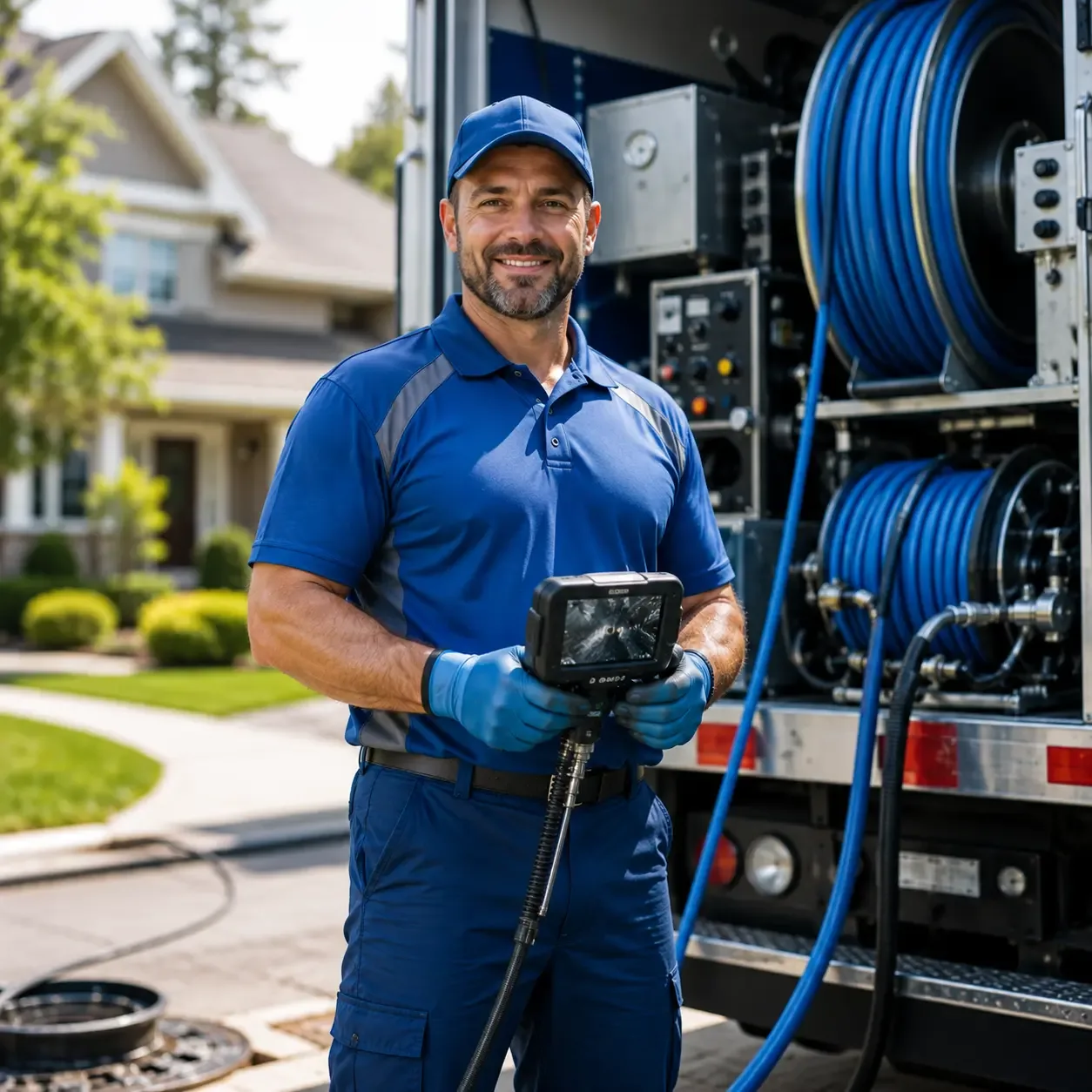 Local outdoor drain cleaning specialists in Gladstone, NM